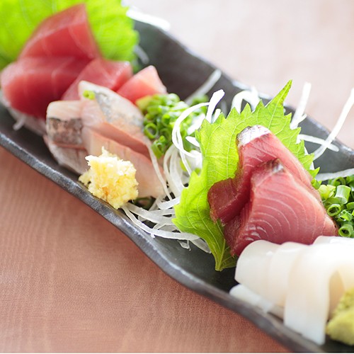 素材にもこだわり有!地元漁港から毎日仕入れる鮮魚を使用のイメージ