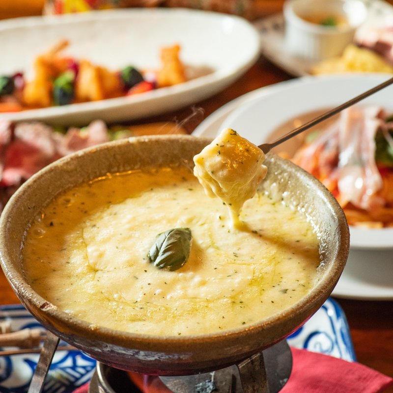 大人気!こだわりのチーズフォンデュのイメージ