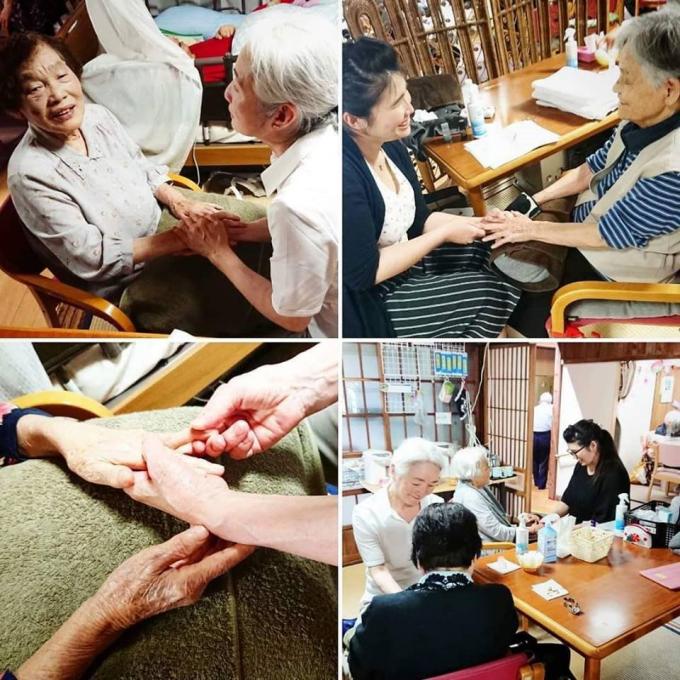 仲間と共にアロマボランティア①のイメージ