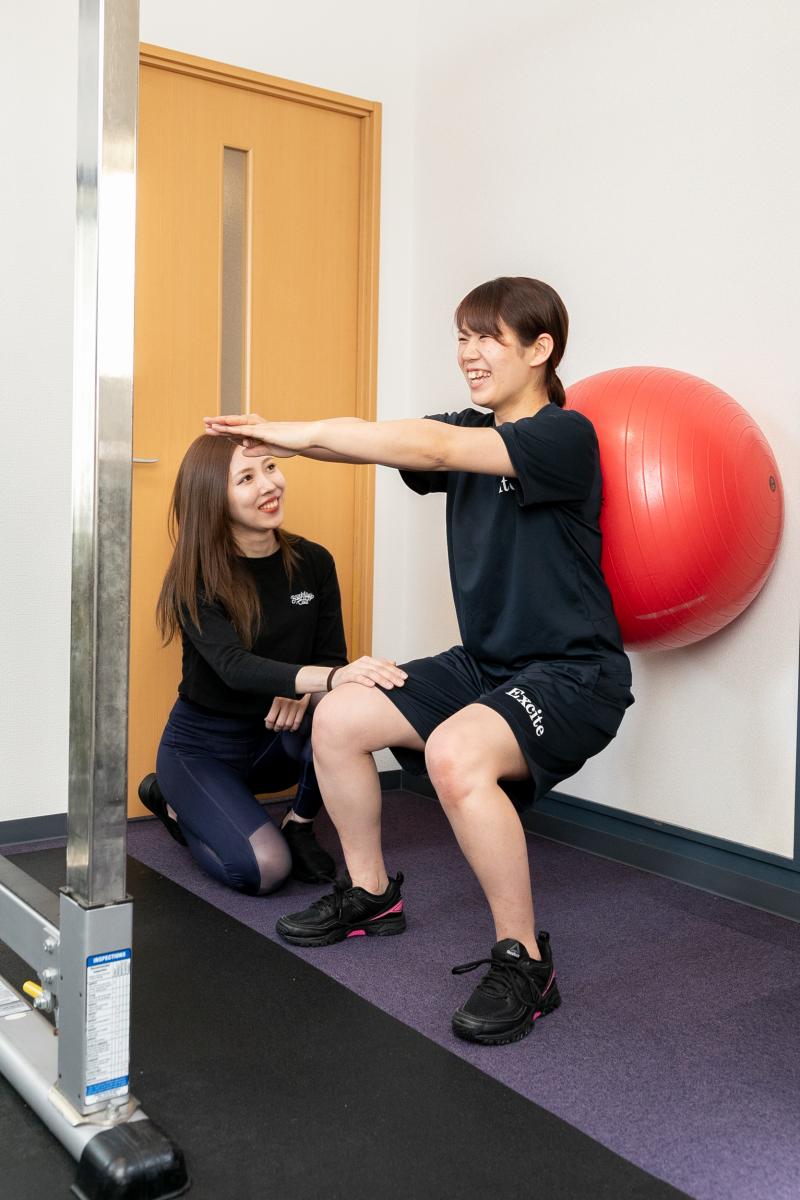 プロの視点からベストなトレーニング方法を提案のイメージ