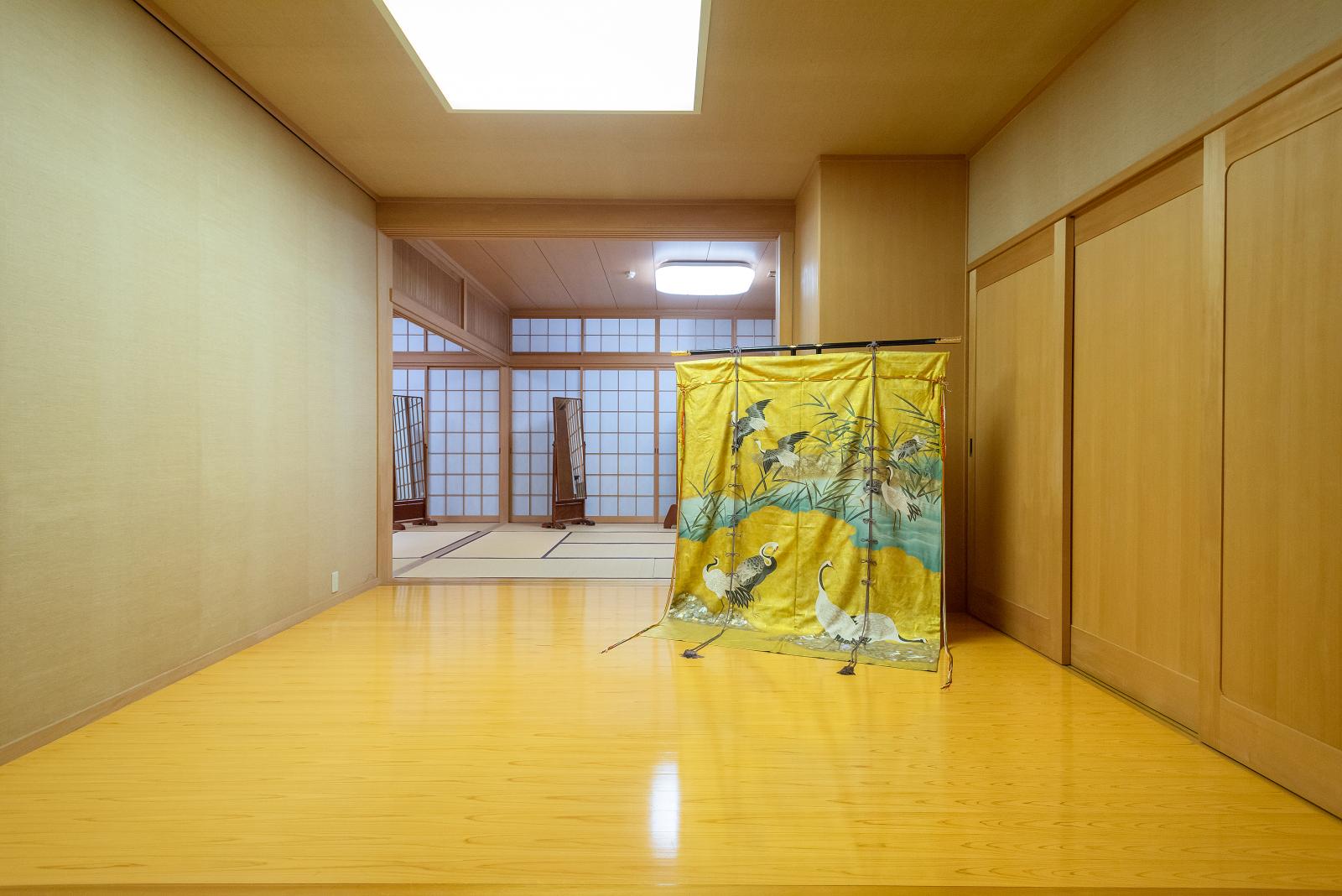 きもの 紺文イメージ1