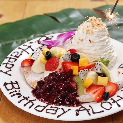 【コース予約限定】アニバーサリーパンケーキ1000円のイメージ