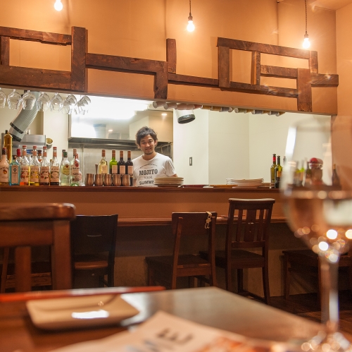 イタリアンなのに、お酒に合う料理が勢ぞろいのイメージ